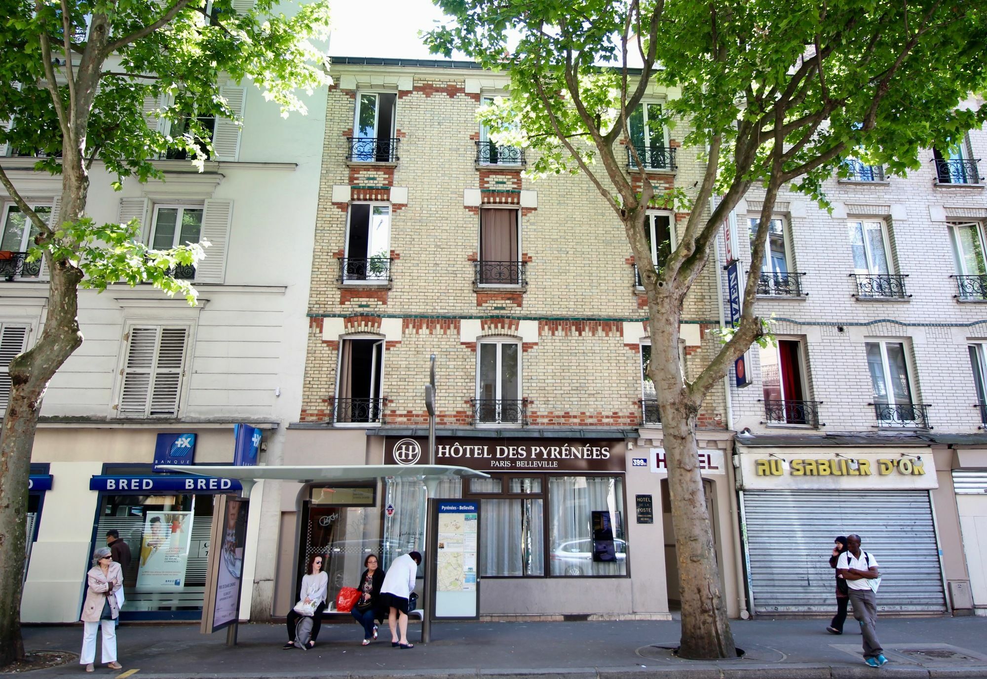 Hotel Des Pyrenees Paříž Exteriér fotografie